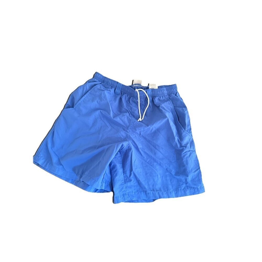 Men’s Blue Columbia Swim Trunks Size Small 6” Inseam Liner Cut